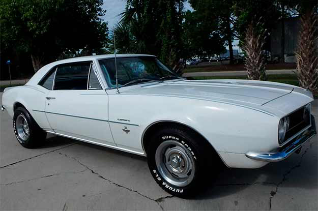 Hvad koster en Chevrolet Camaro fra 1967? Se pris eksempler USA-importen.