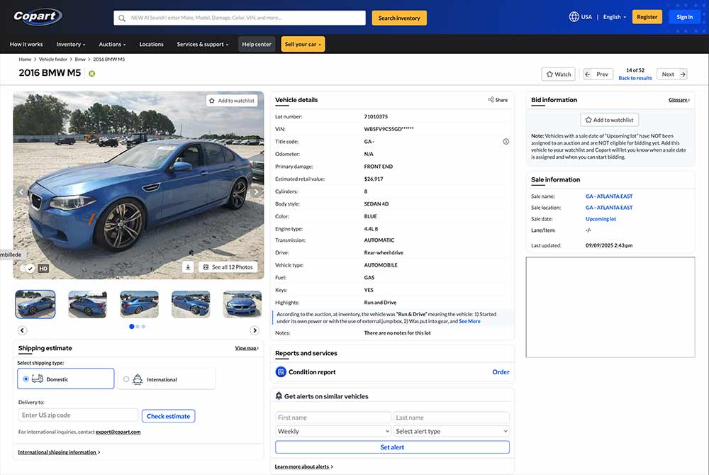 copart-auction-import-af-skadet-bil-bmw